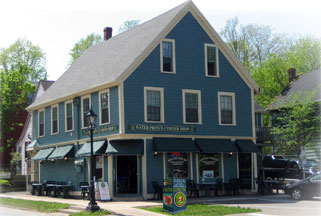 Our Shop at the corner of Water and Prince street